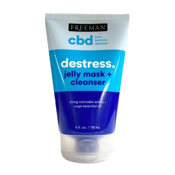 ماسک پاک کننده ژلی CBD Destress فریمن