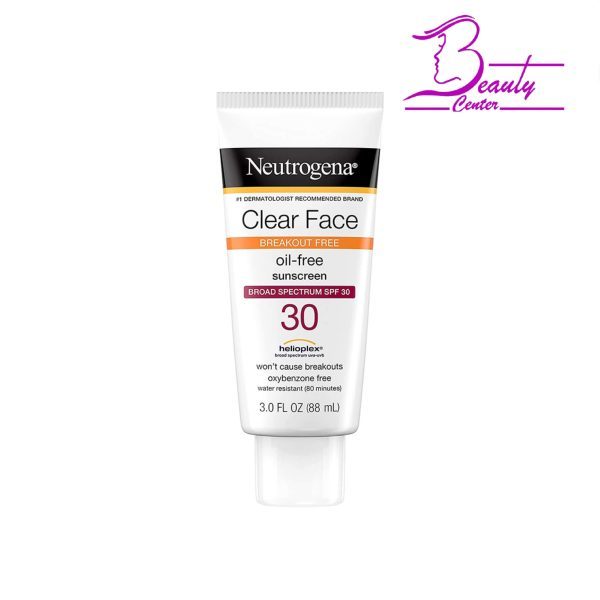 ضدآفتاب و ضدجوش نیتروژنا مدلclear face Spf30