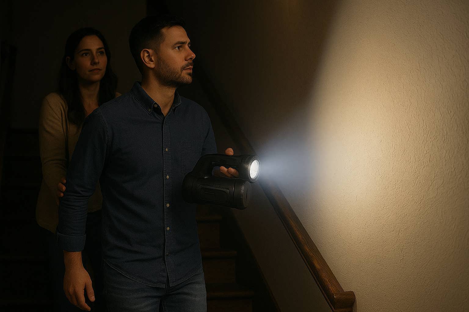 چراغ شارژی و اضطراری